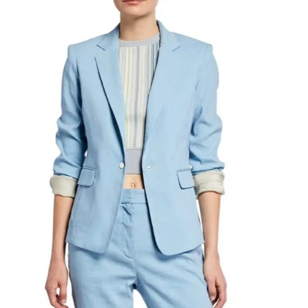 Rag and Bone Blue Lucy Blazer